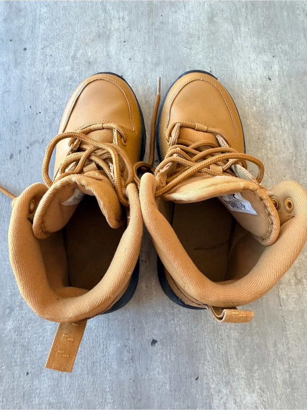 Nike Kids Tan Brown Hiking Boots